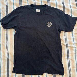 Rag & Bone Frame T-Shirt Shield Logo Black Medium Men's